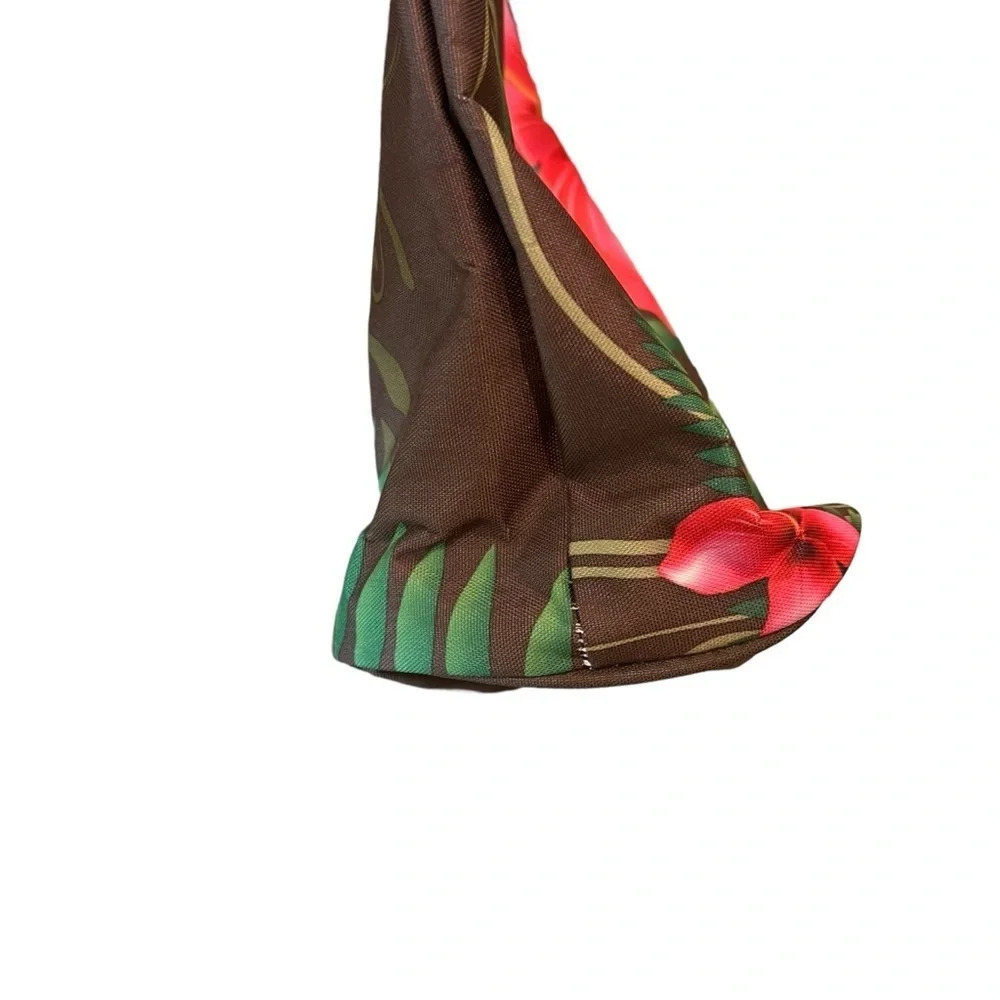 Tropical Print Tote Bag With Rope Handle - Picture 7 of 16